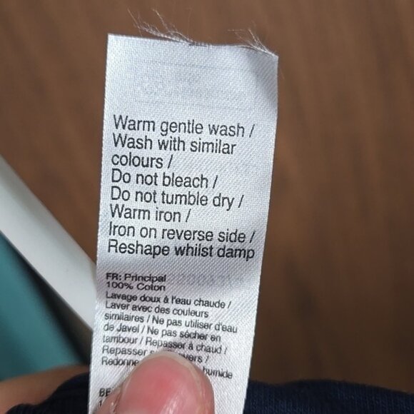 New Look Size M Navy Blue Arizona 1984 Crew Neck T-Shirt - Picture 8 of 9